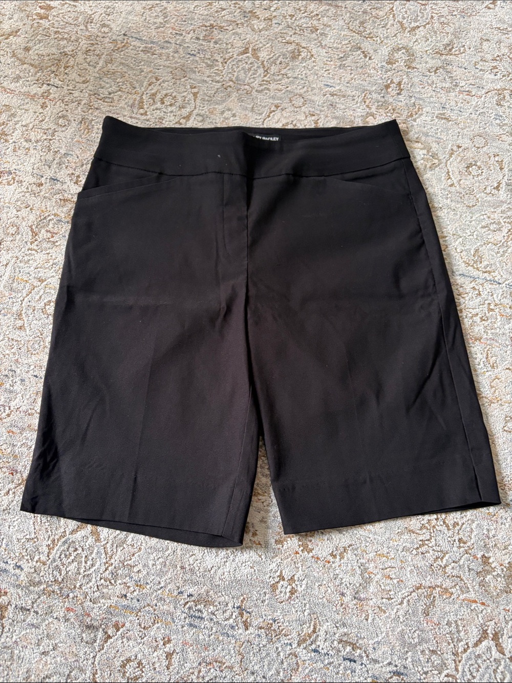 Hilary Radley Black Women's Bermuda Shorts